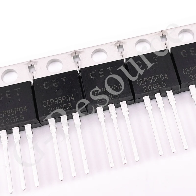 (10pcs) CEP95P04 TO-220 P Channel Field Effect Power MOSFET MOS tube