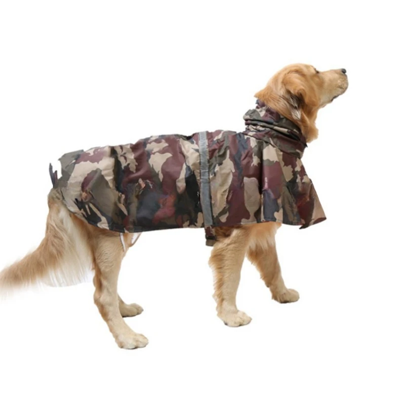 

New Pet Raincoat Reflective Hot Selling Pet Products, Dog Rainproof and Snow Resistant Clothing