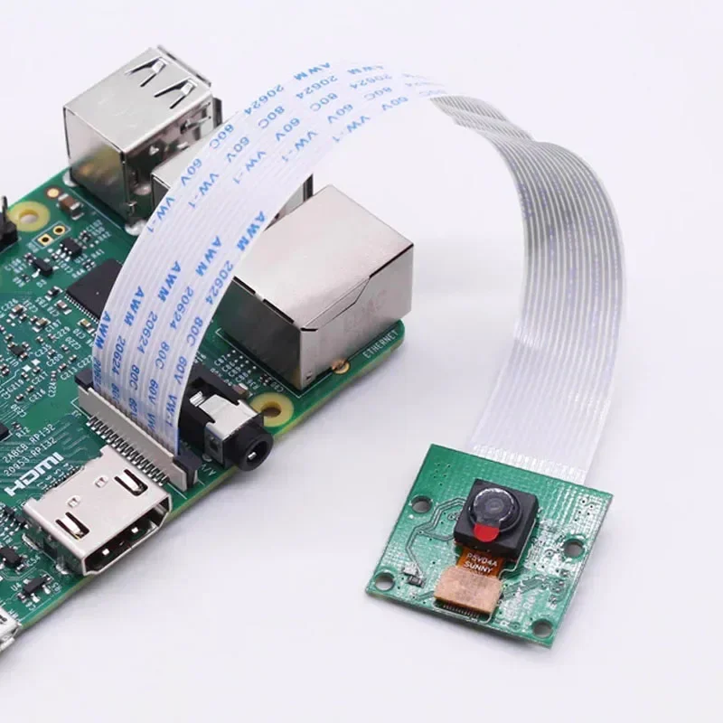 Широкоугольный модуль камеры Raspberry Pi 5M 1080p OV5647 для демонстрационной платы 4B/3B+/Zero