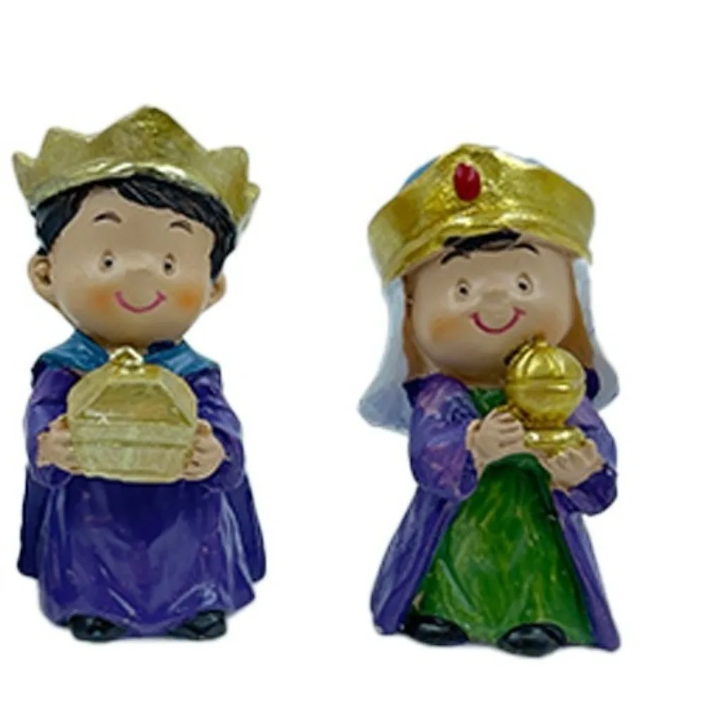 Nativity Scene Advent Calendar 11 Days Cute Christmas Countdown Calendar Resin Christian Religious Gifts Desktop Ornaments for