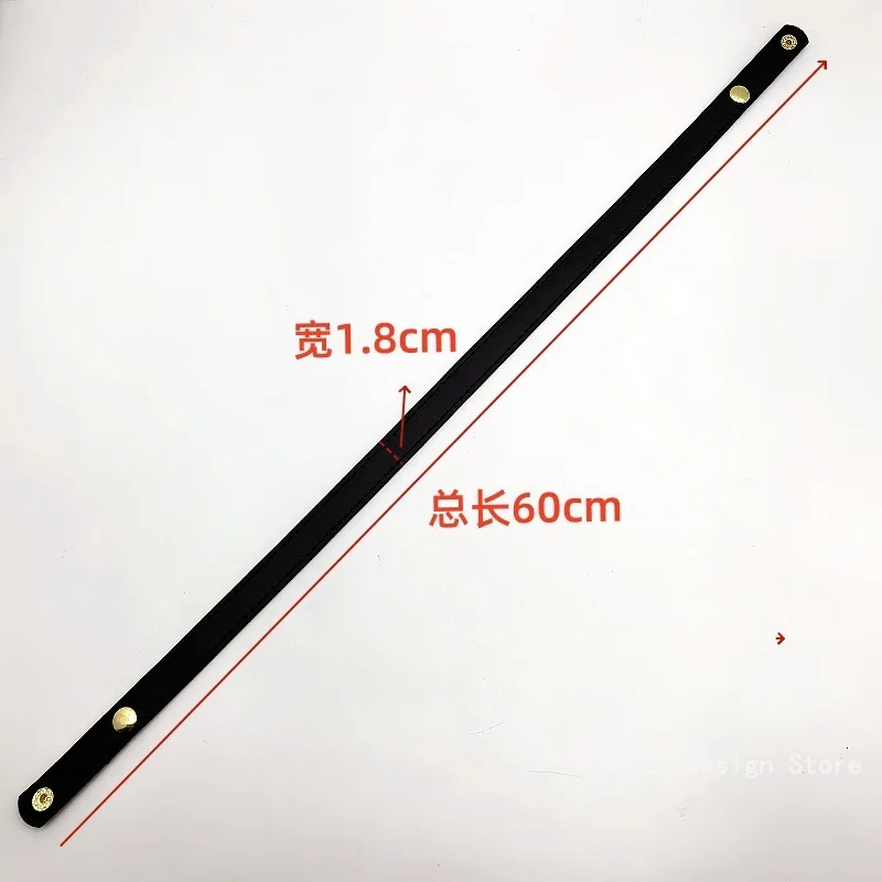 60 سنتيمتر بولي PU حقائب جلدية مقبض استبدال حزام مع زر حقيبة يد مقابض DIY بها بنفسك الحرفية صنع حقيبة انفصال حقيبة الملحقات