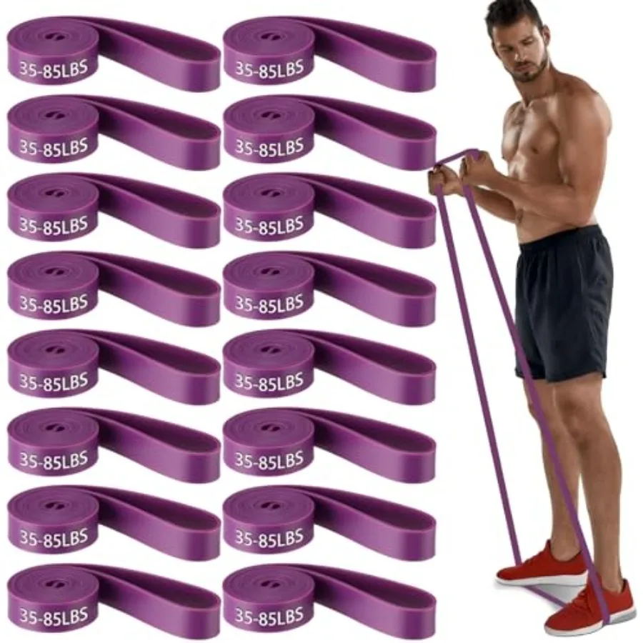 

16 Pcs Resistance Bands Pull up Assistance Bands Exercise Workout for Working Out Muscle Training Therapy Muscle Training Men a