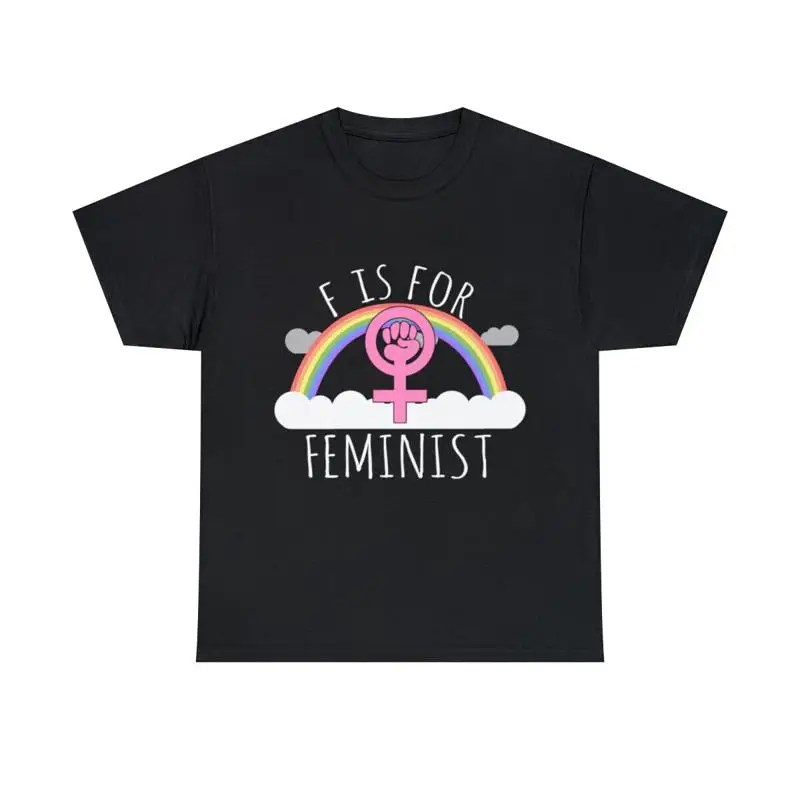 

F Is For Feminist T Shirt S 5Xl
