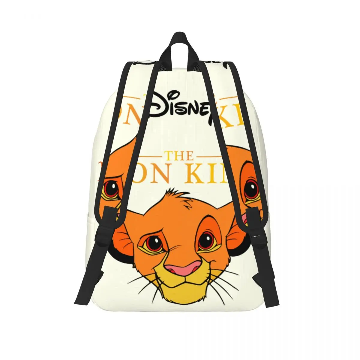 Weekend Picnic Simba Head Classic Retro Washable Adjustable Strap Disney｠The Lion King｠Film Kindergarten Bag  To School Gift