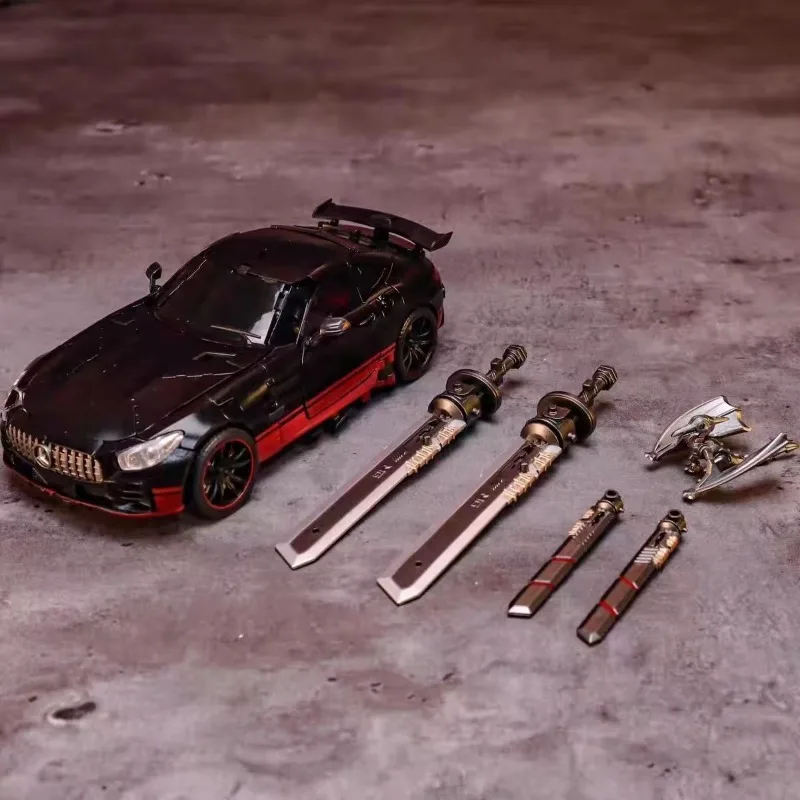 【재고 있음】MG-07 G-07 메타게이트 변환 하이쿠 드리프트 블랙 라이트닝 세 전사 자동차 액션 피규어 모델 장난감 오리지널 박스