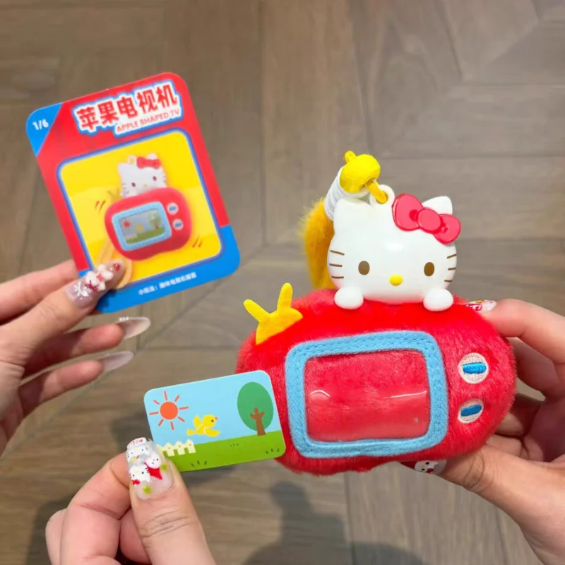 MarTUBE Official Licensed Hello Kitty Plush Voice Recorder Bag Pendant With Play And Record Function Cute New Year Gift For Kids view 6