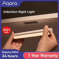 Aqara LED Induction Night Light Magnetic Design 2-level Brightness Human Body Sensor 3200K Night Light Bedroom Closet