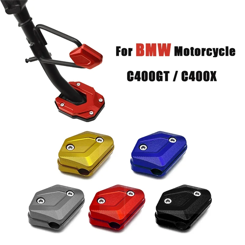 

A73X-Motorcycle Support Kickstand Column Auxiliary For BMW C400X C400GT Motorcycle Parts Side Stand Base Blue