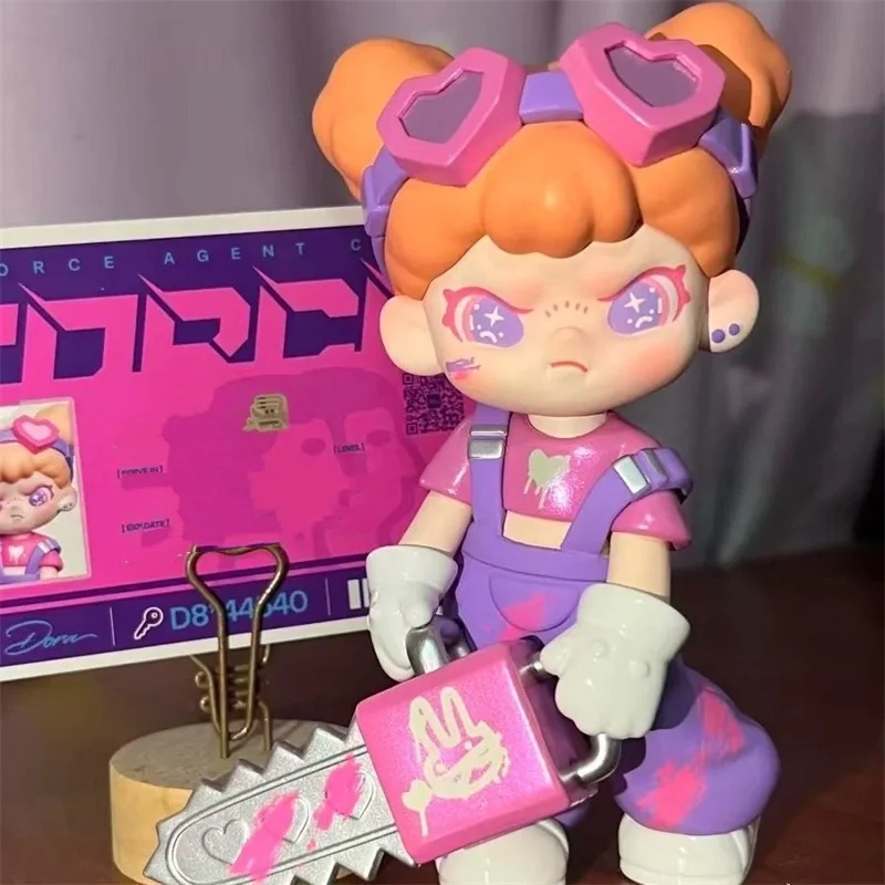 سلسلة القوات الخاصة Tnt دورا للصيد على شكل قلب، تماثيل لعبة عصرية هدية دمية فتاة