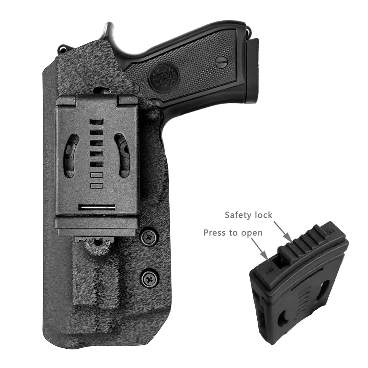 بيريتا 92FS 92A1 96A1 الحافظة IWB / OWB Kydex الحافظة لبيريتا 92 FS / 92 A1 / 96 A1 مسدس الملحقات-داخل/خارج