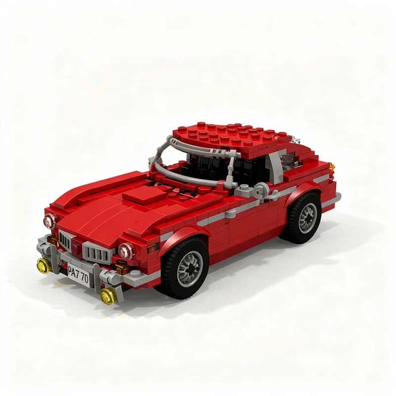 407pcs MOC MG MGB GT Miniland Creative Advanced Build Model Building Blocks Castle Adventure Technical Street Scene Art Toy Gift