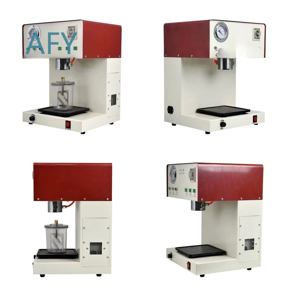 Vacuum Mixer for Dental Lab Equipment Plaster Silicone Investment Mixing Pump Dental Laboratory Vacuum Mixing Machine