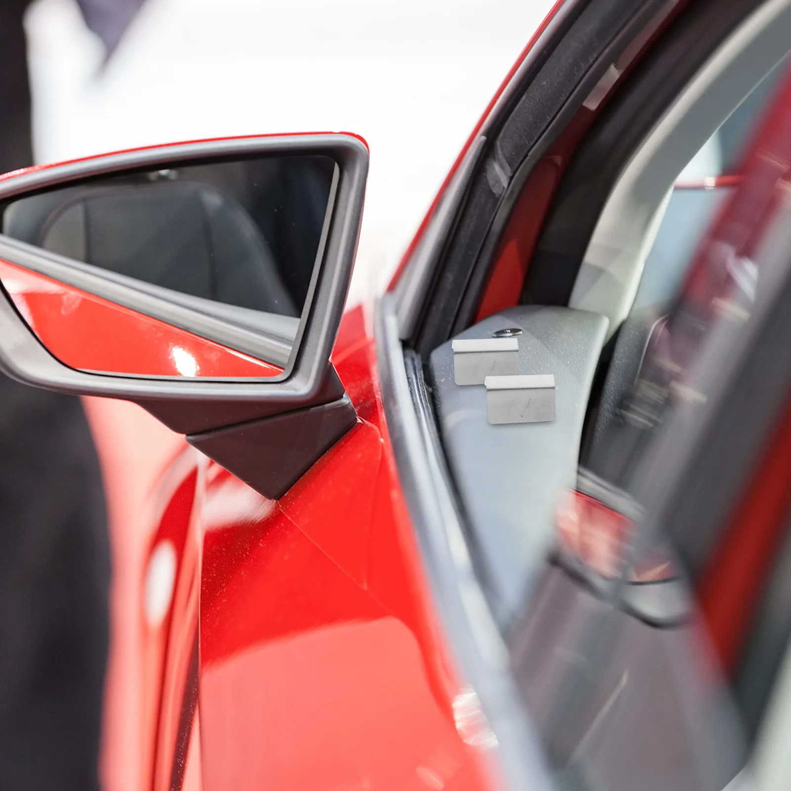 

12Pcs Wind Deflector Clips Car Windshield Easy Install Long Lasting Use Prevent Wind Rain Entry Safe Comfortable Driving