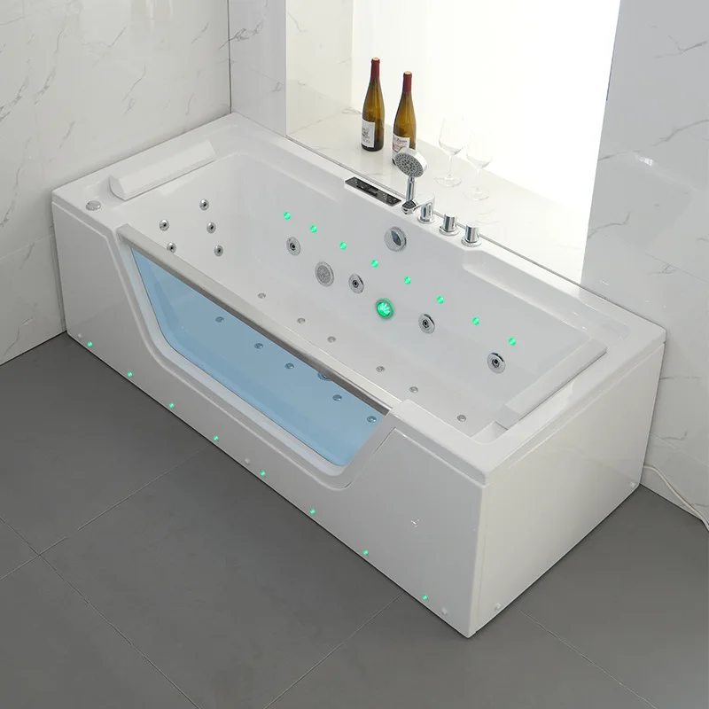 

Massage Surf Bath Acrylic Thermostat Ambient Light Spa Machine Spa Bubbles
