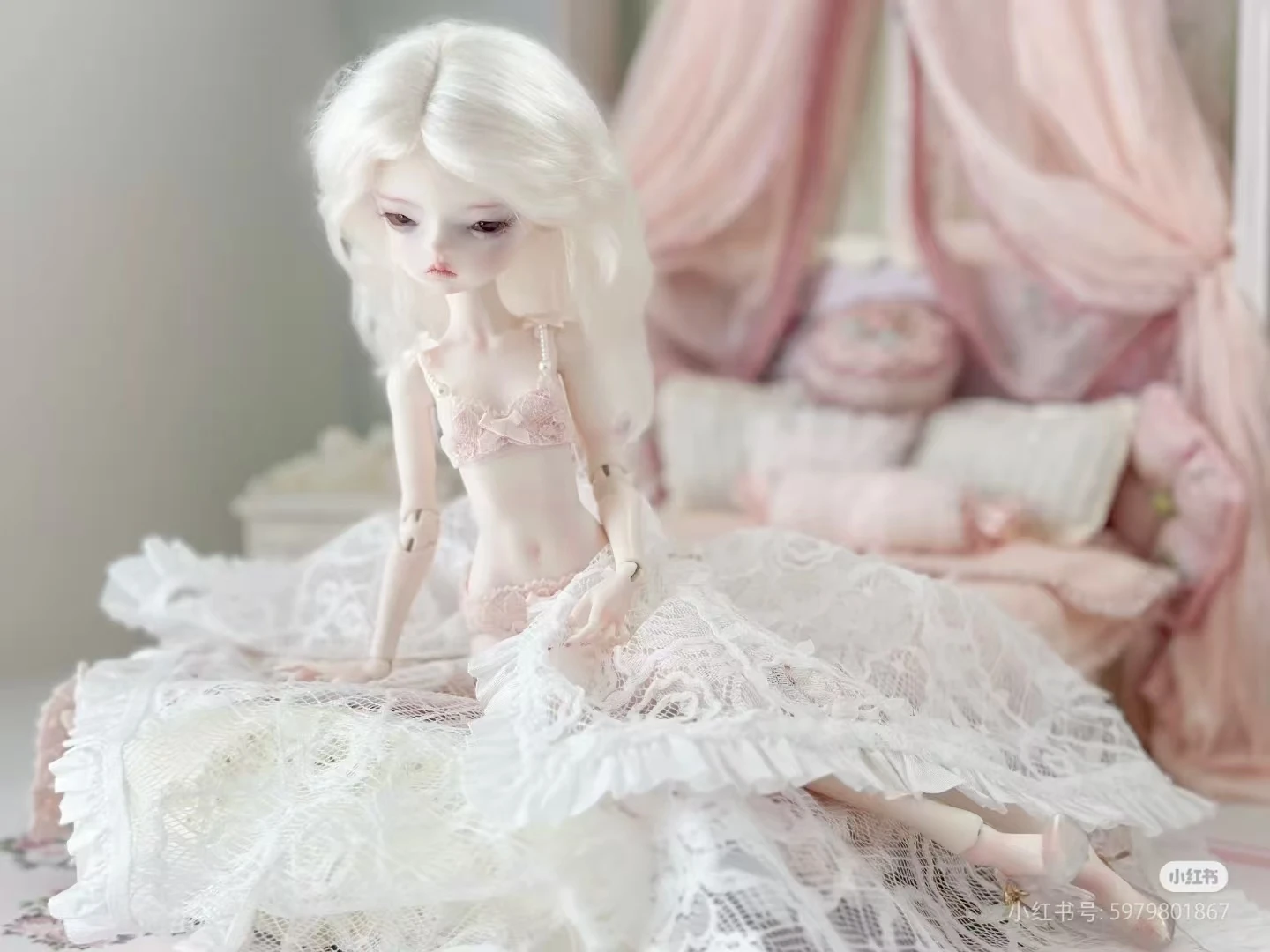 1/6 doll White Horse fashion toy event figure Free delivery