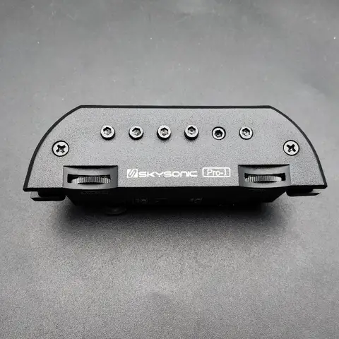 स्काईसोनिक प्रो-1 साउंडहोल डुअल-कॉइल मैग्नेटिक एकॉस्टिक फोक गिटार पिकअप, प्रोफेशनल प्लेइंग के लिए एक्टिव टैपिंग पिकअप के साथ 8 best sales स्काईसोनिक - №8