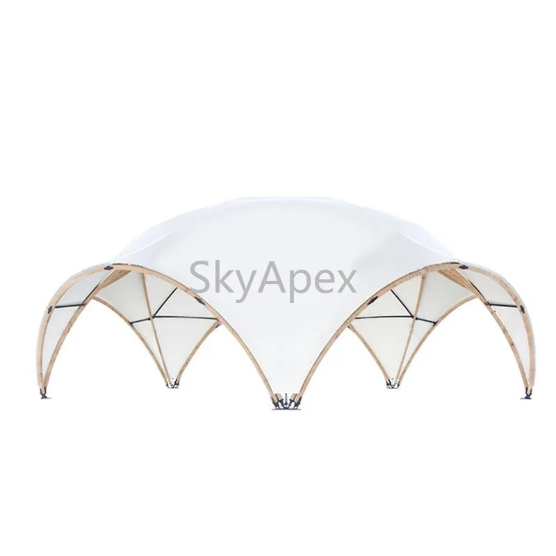 Lotus Lane Dome Geodesic Canopy Shell Shape Circus Tent Steel Frame  Arch Tent  Gazebo Starshade Commerical Tent Banquet Marquee