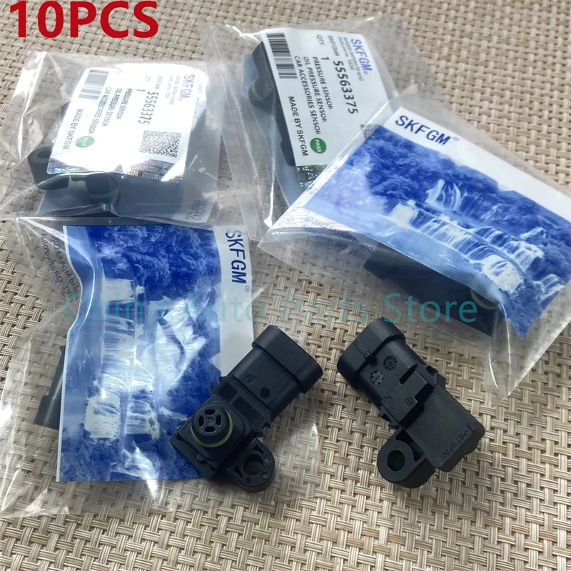 10 Uds nuevo colector de admisión Sensor de presión de aire Sensor MAP 55563375 para Chevrolet OPEL Cruze 55 563 375 5WK96820