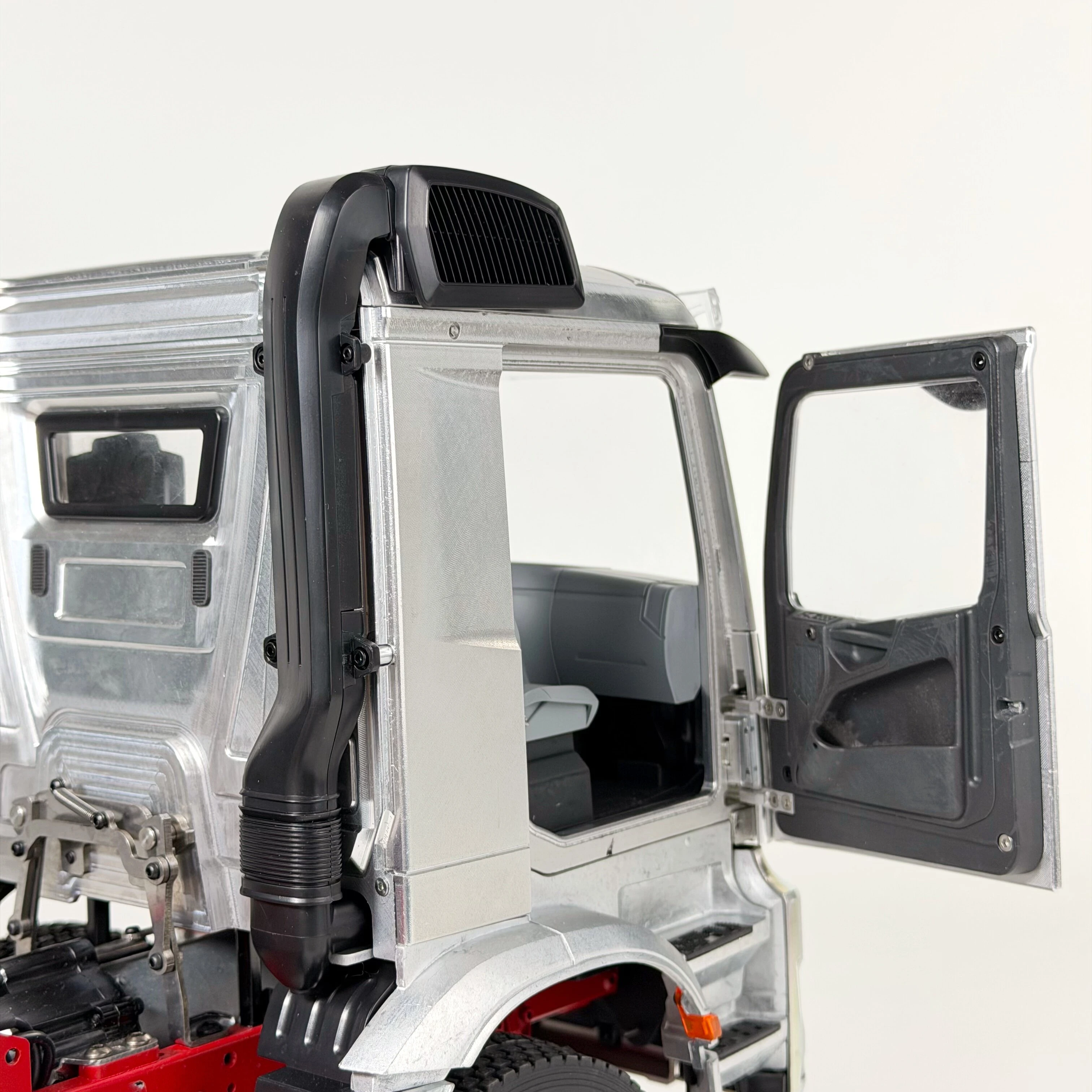 RC MODO 1/14 Metallkarosserie für Tamiya Hydraulikbagger Lader Muldenkipper für SCANIA MAN VOLVO Anhänger Kipper DIY-Teile – Detail 6