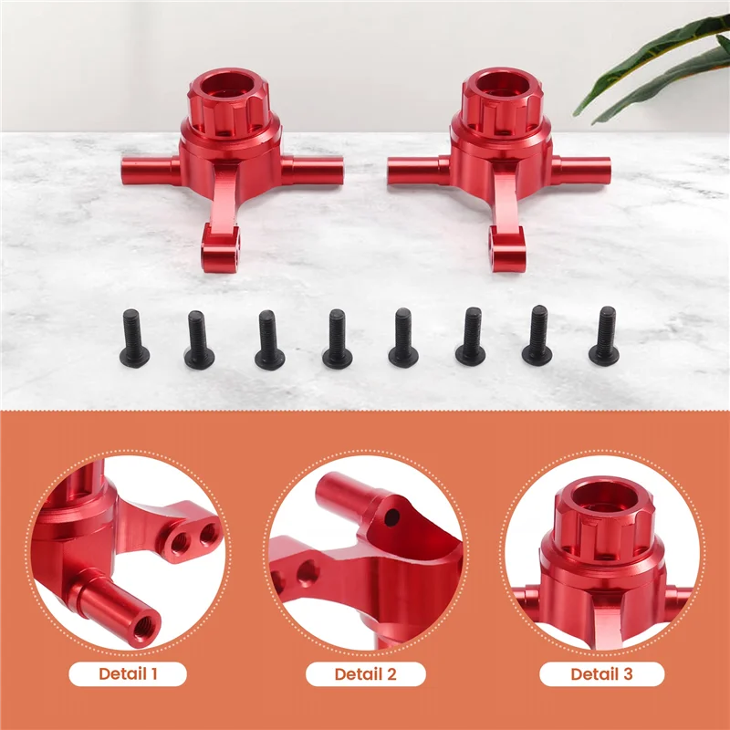 ABVO-RC Car Upgrade Steering Cup Kit For 1/10 Tamiya TT02 TT-02 RC Car Upgrade Accessories