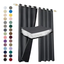 Customized Winter Cotton Curtain Cold-proof/Soundproof/Blackout Curtains Household Thickened Curtains Thick Curtain For Bedroom