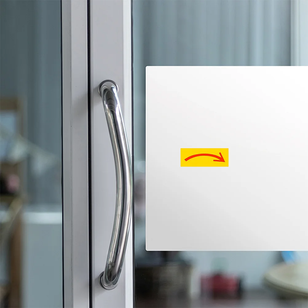 20 Pcs Sticker Practical Stickers Arrow Decal Signs Applique Adhesive Directional Indication Pvc Self-adhesive for Floor