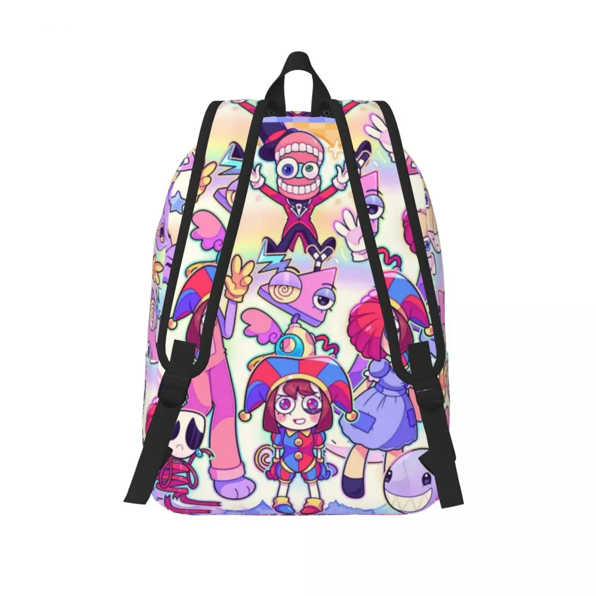 The Amazing Digital Circus Backpack for Boy Girl Kids Student School Book Bags Pomni Jax Daypack Preschool Primary Bag Outdoor