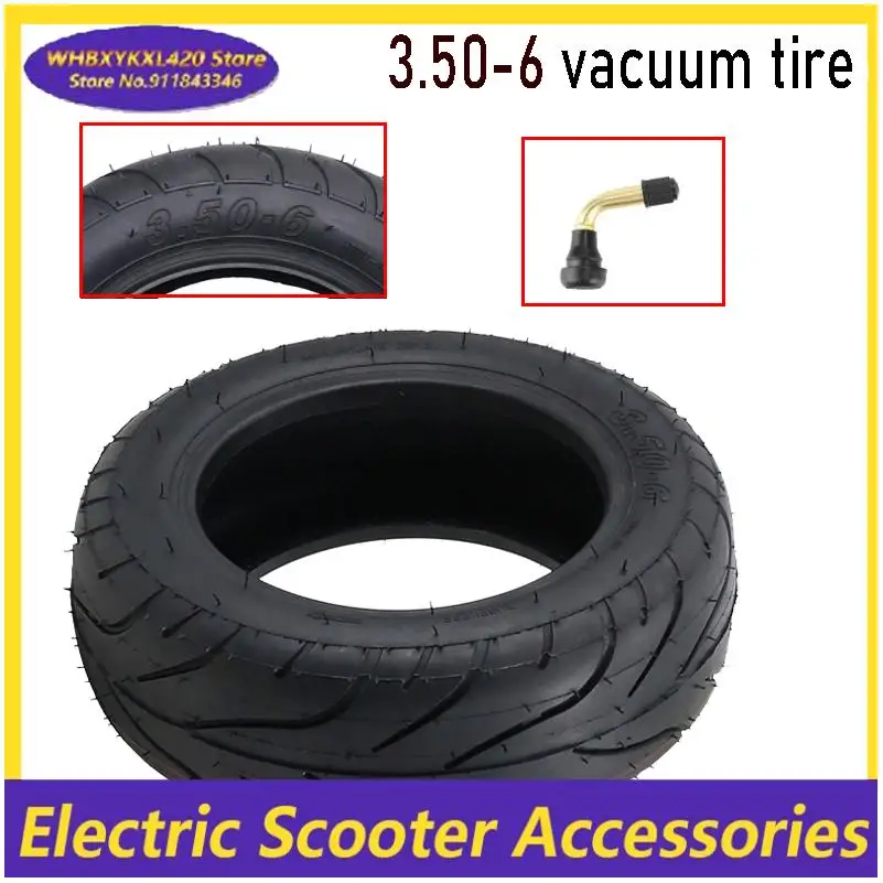 

New 3.50-6 thick vacuum tires, widened wear-resistant tires for electric scooters and balance bikes