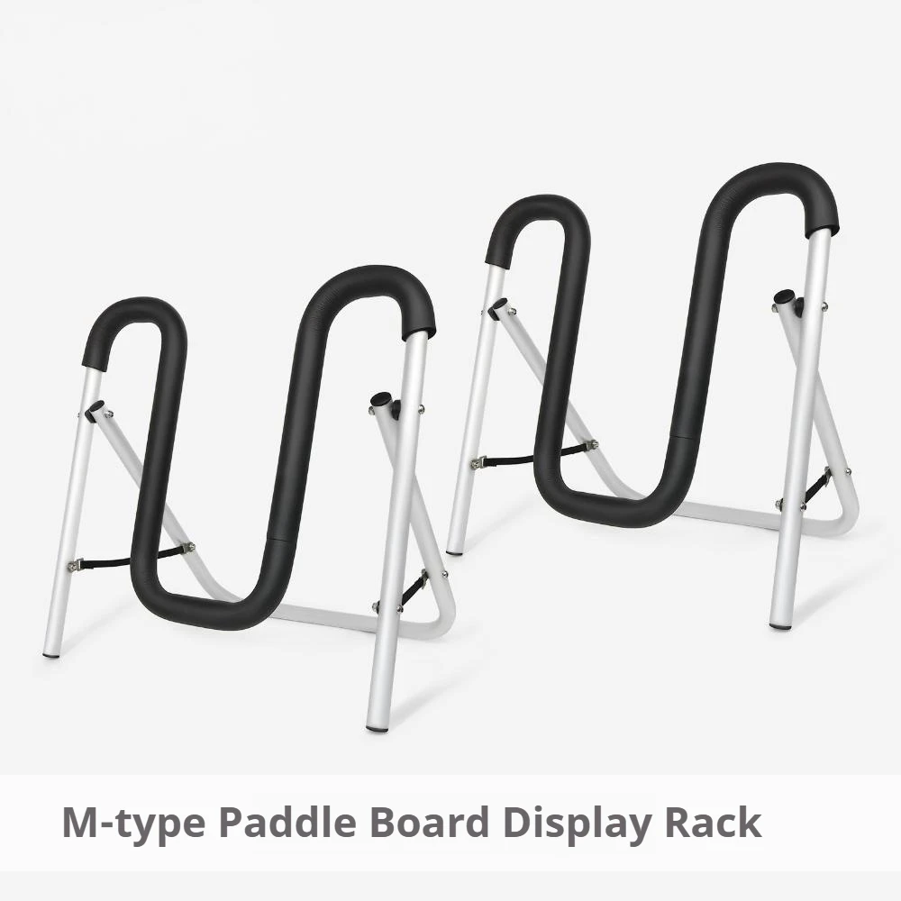 M-Shaped Paddle Board Display Stand Kayak Place Bracket Aluminium Alloy Portable Canoe Rack Stand Fixing Surfboard Accessory