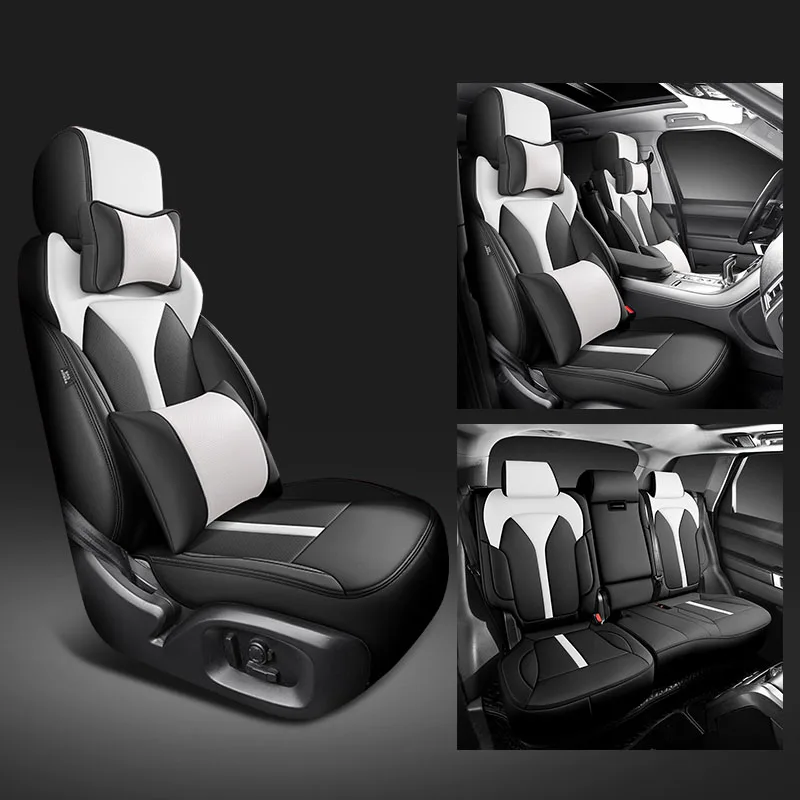 Чехол на автомобильное сиденье на заказ, 100% подходит для VW Golf 4 5 6 7 8 Passat B5 B6 B7 B8 Jetour X90 Plus, автоаксессуары, полная защита