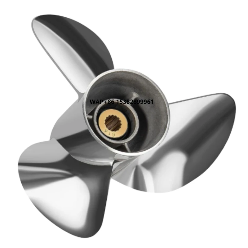 

Aftermarket Marine Parts Stainless Steel Propeller 6CE-45970-20-00 Diameter 15.25" X 19" Pitch for Boat Engine