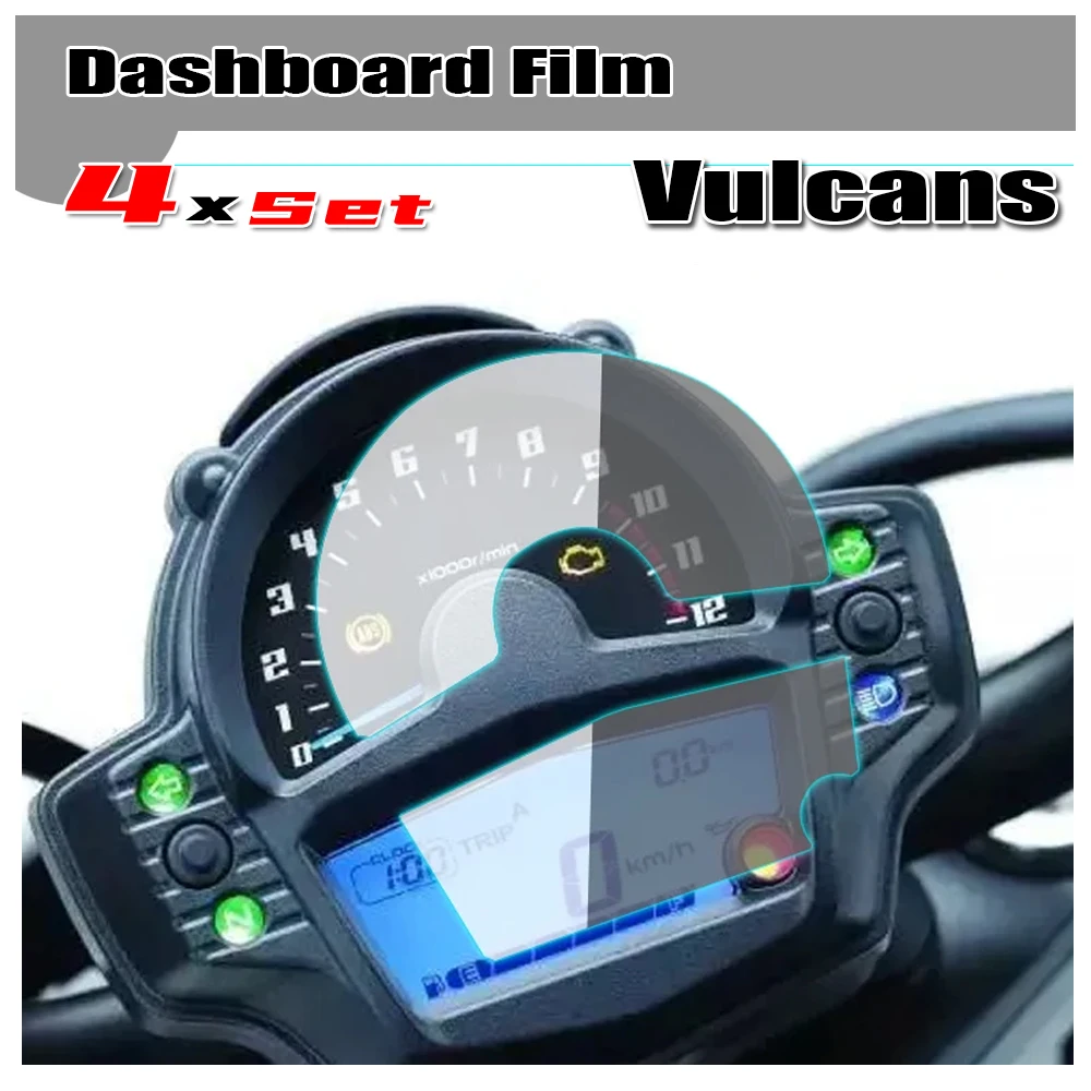 For KAWASAKI VULCAN S 650 VN650 15-22 VULCANS CAFE 17-22 Motorcycle Accessories Cluster Scratch Protection Film Screen Protector