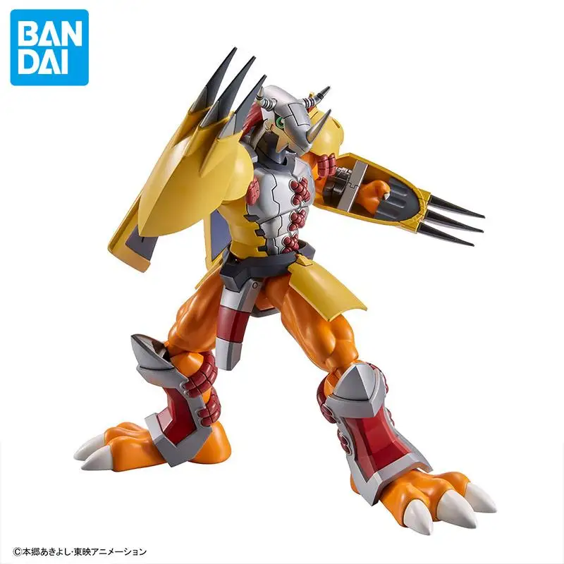 In Stock 100%original Bandai Figure Rise Figure Rise Digimon War Greymon Anime Portrait Assemble Action Model Toys Holiday Gifts