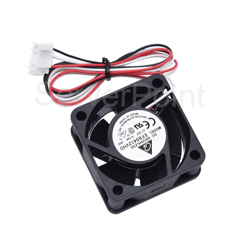 For H3C 3600 5600 S3100-52P Switch Fan EFB0412VHD -R00 4020 4CM DC12V 0.18A 3 Lines