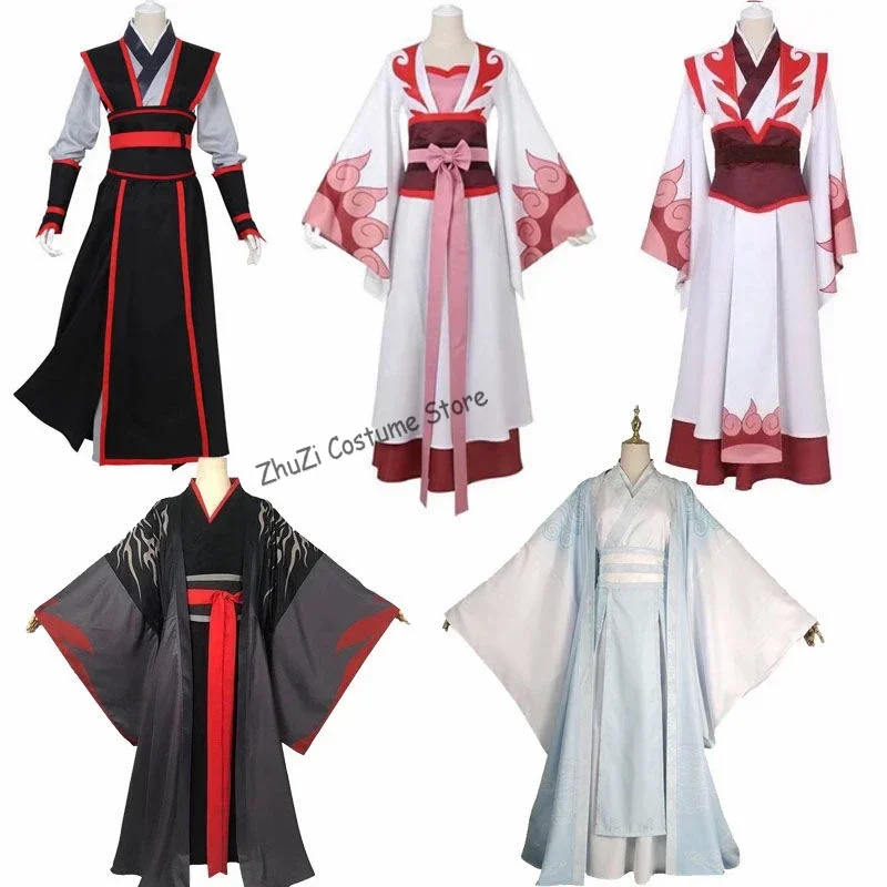 

SN66 китайское аниме Mo Dao To Shi Косплей Wei Wuxian Young/Lanwangji/Jiangcheng/Wen Ning Dao Mo To Shi Косплей КостюмW&C@