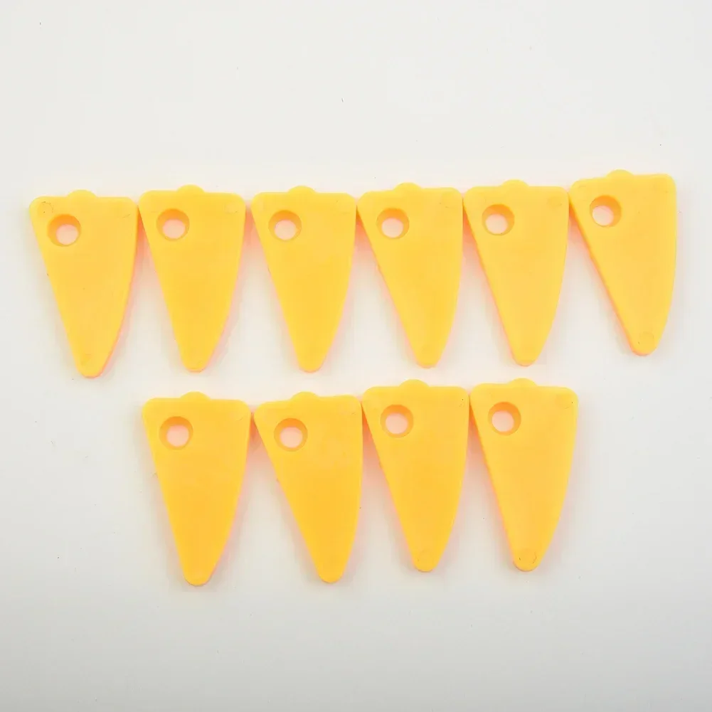 

Protective Tool Finger Inserts Kit Plastic Set Yellow Accessories Leverless Protector For Corghi Triangle Inserts