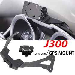 For Kawasaki J300 J 300 j300 2013-2021 Motorcycle Phone Holder GPS Navigation Bracket Front Bar Mount Adapter Moto Accessories