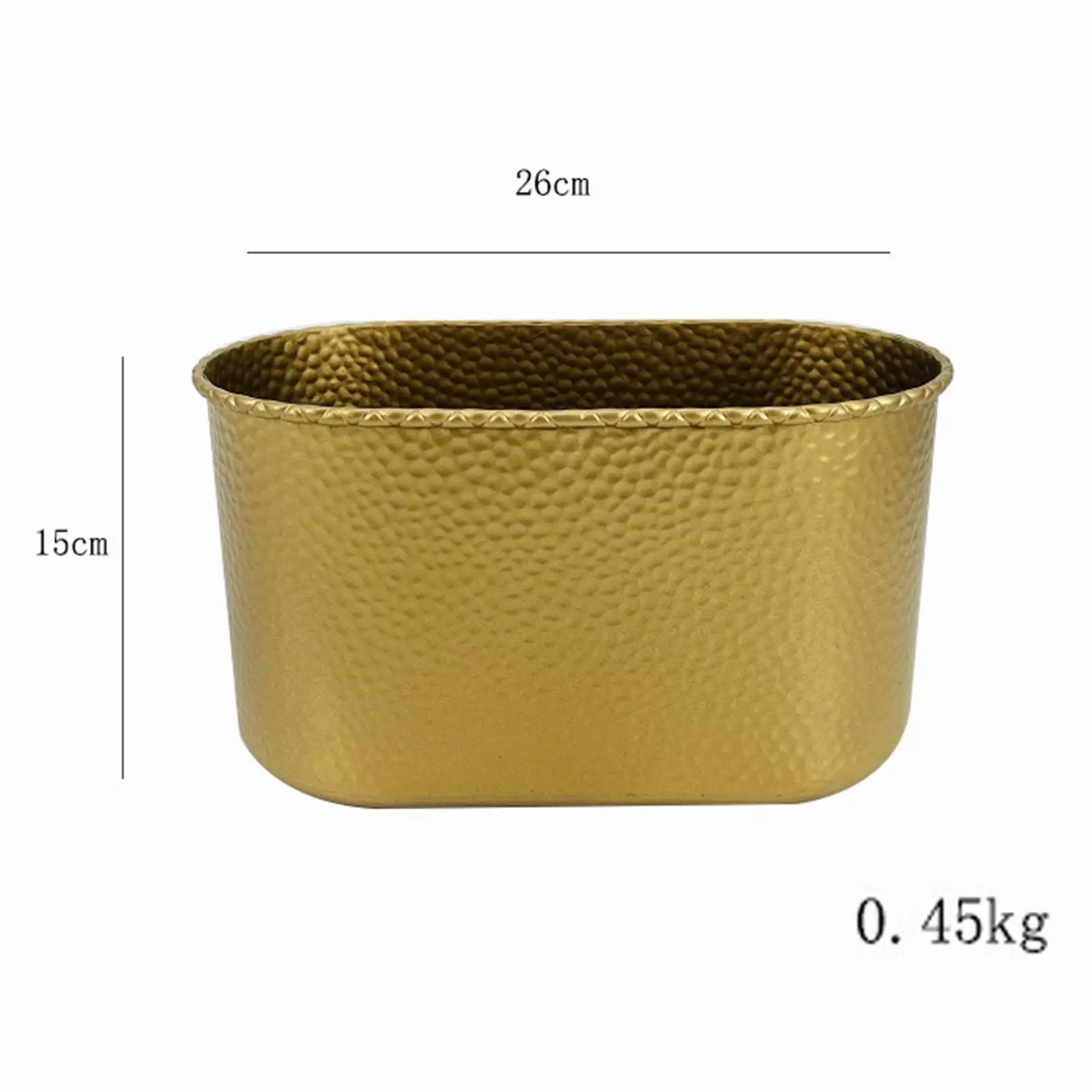 長方形の装飾用の金属製の蘭の植木鉢,リビングルーム,パティオ用のプランター
