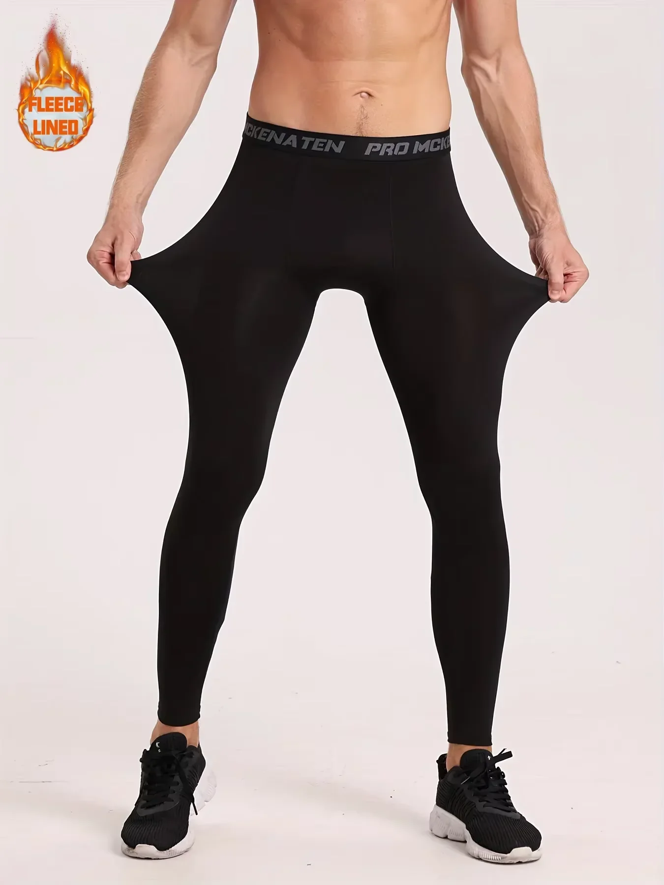 

Sports leggings men's leggings basketball high bounce training fitness running speed drying