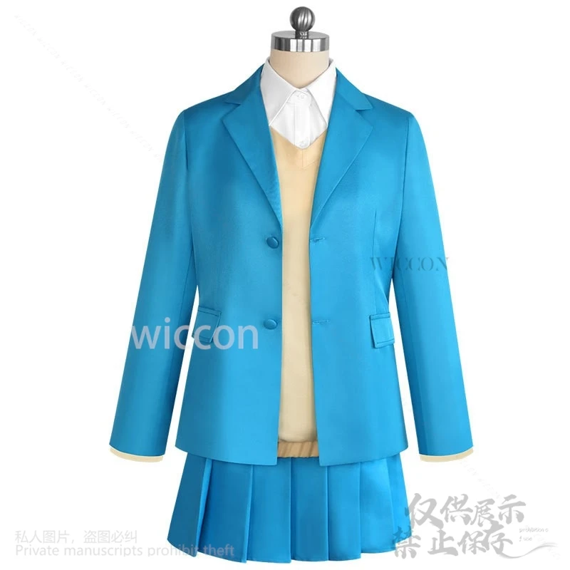 Anime Blue Box Alberpetrol Kano Cosplay Costume pour femme, perruque personnalisée, uniforme scolaire JK, robe Lolita pour fille, campus imbibé, nouveau