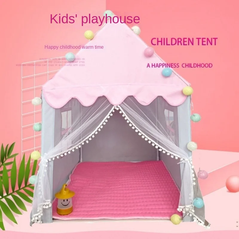 Children\'s Tent Indoor Entertainment Game House Small House Dream Castle Princess House Sleep Family Toys  Birthday Gift