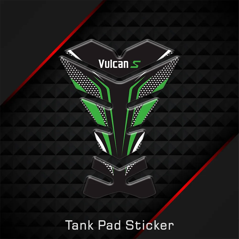 Per VULCAN S 650 VN650 Tank Pad Stickers decalcomanie moto Gas Fuel Tankpad Protection