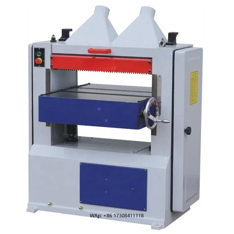 Industrial woodworking planer 16 thickness 4 kW 400 mm maximum width, high efficiency motor, high productivity, sliding type