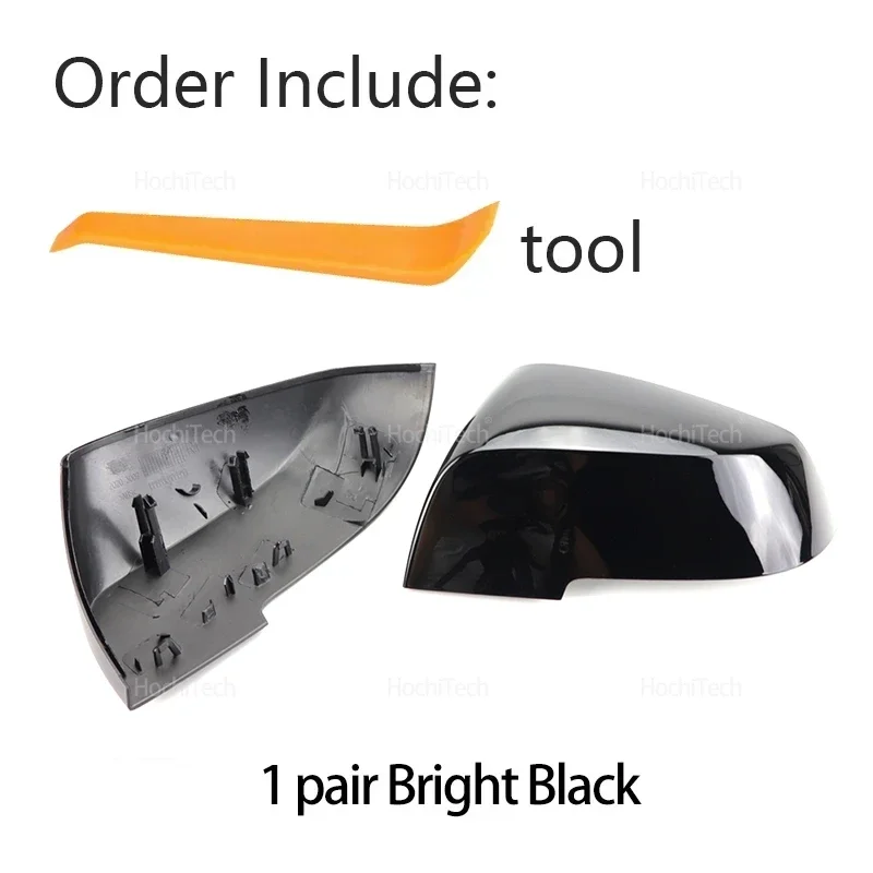 Carbon Faser Auto Seite Tür Rück Seite Spiegel Abdeckung Kappe Teile F34 F32 F33 F36 E84 F87 I3 für BMW F20 F21 F22 F23 F30 weiß