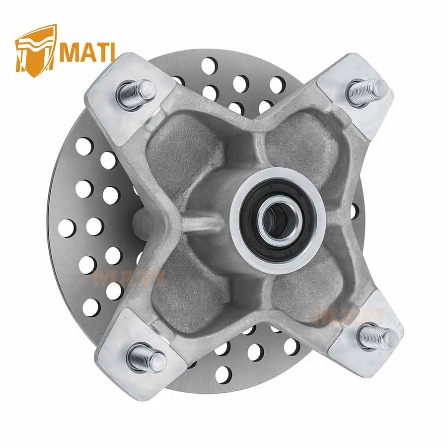 

Ступица переднего колеса и тормозной ротор в сборе для Yamaha YFZ450 Raptor 700 660 2001-2024 1PE-F510D-00-00 1PE-F5111-00-00 4XE-F582T-11-00