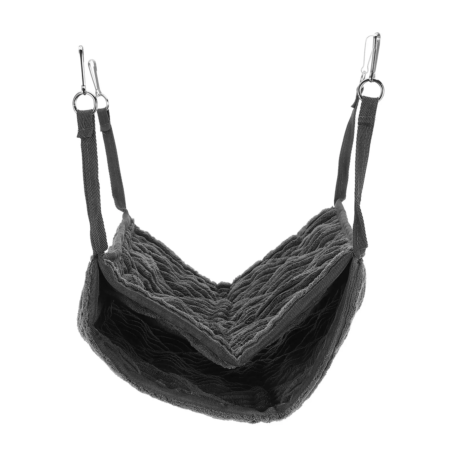 Large Ferret Hammock Chinchilla Hanging Tunnel Bed for Cage Cat Grey Animal Hideouts