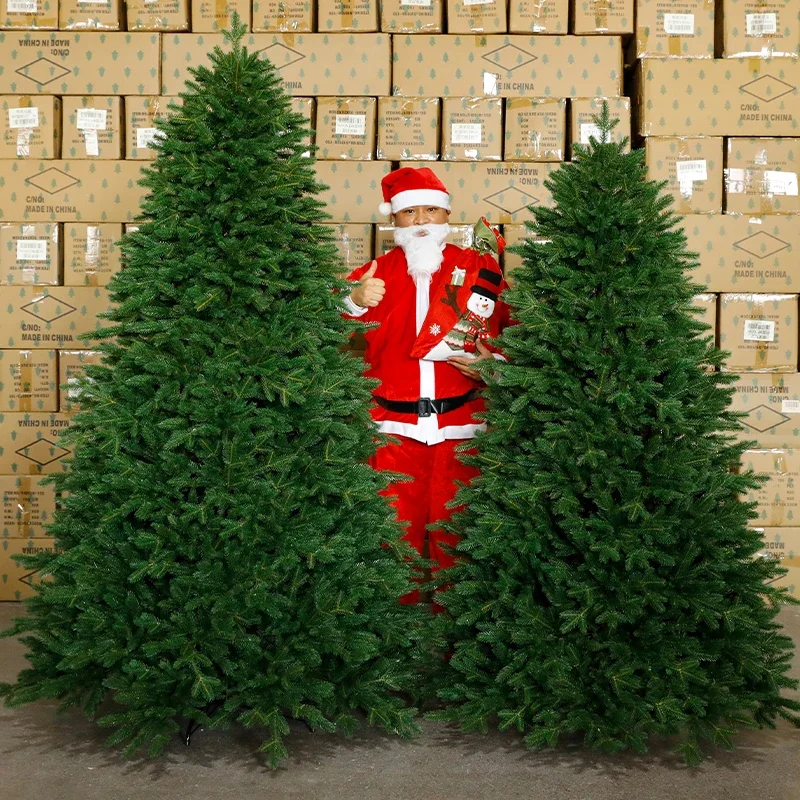 Christmas tree household large encrypted ornament lights DIY handmade ins wind package Christmas decoration scene arrangement