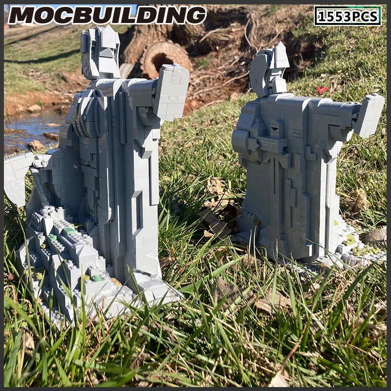 MOC Bausteine Film Szene Architektur Modulare Modell DIY Ziegel Montieren Spielzeug Weihnachten Geschenk Geburtstag Präsentieren Landschaft