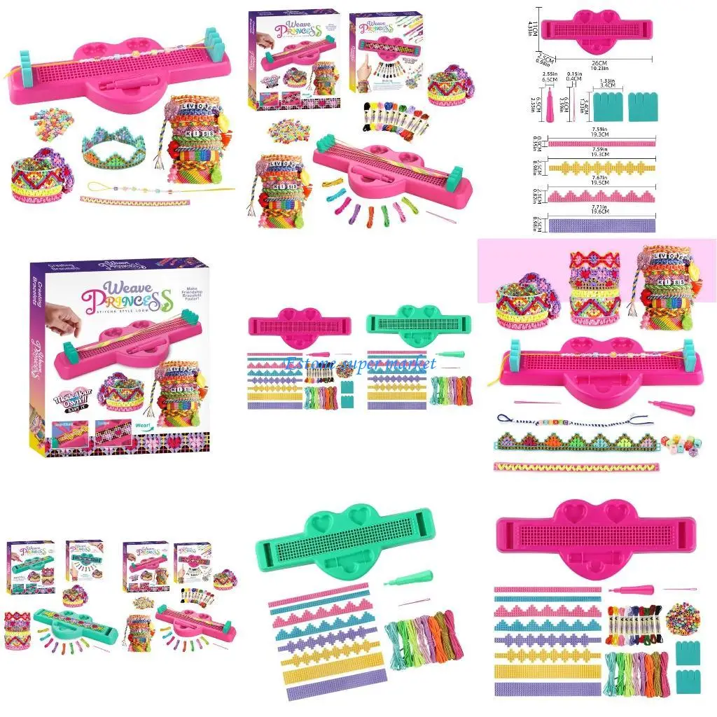 090B مجموعات أساور النسيج فتاة الصداقة المجوهرات الحرفية للمجوهرات موضوع الحزب