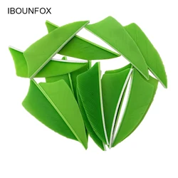 100Pcs Arrows Vanes Feather 2 Inch Turkey Feather Fletching for DIY Archery Arrows Right Wing -Shield Cut